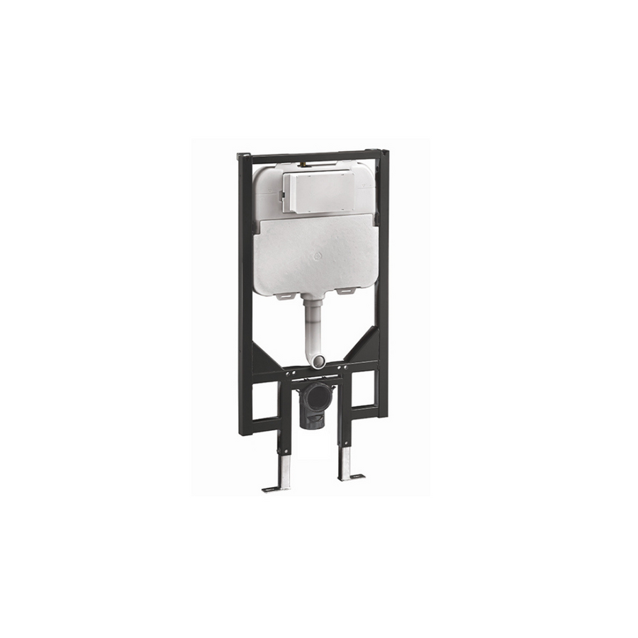 FRONT FLUSH MECHANICAL INWALL CISTERN WITH METAL FRAME