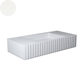 TULLE SINGLE BOWL WALL BASIN 1030X475X200MM NTH NOF