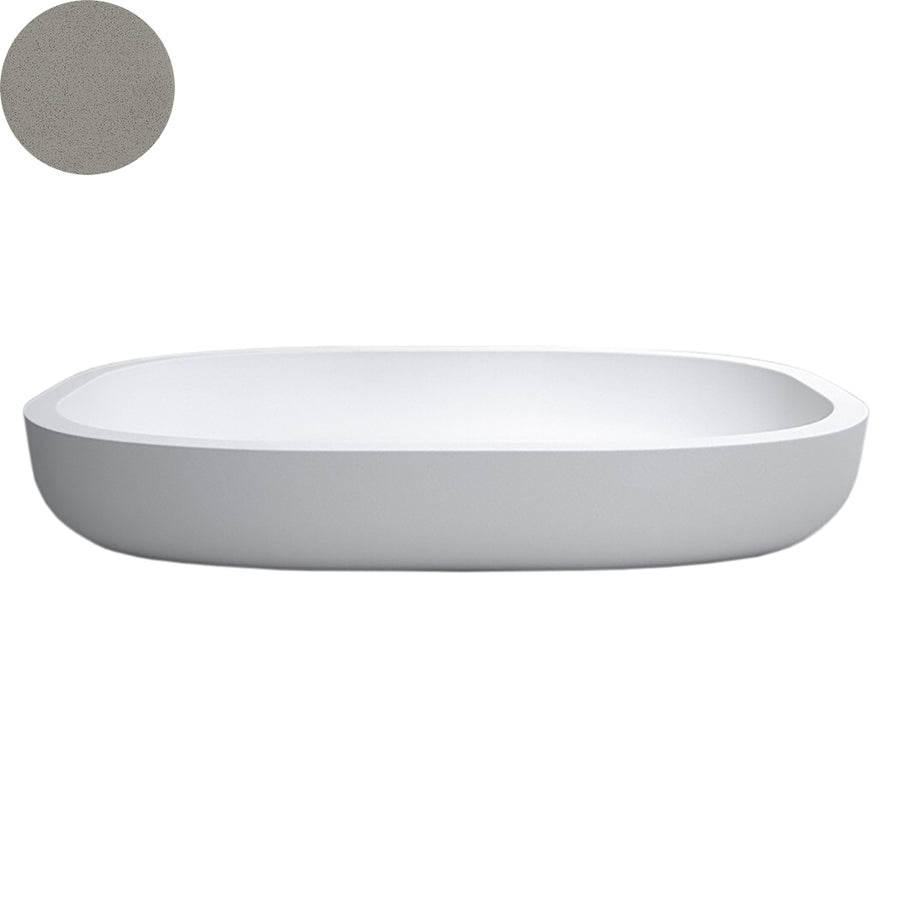 SUBLIME PETIT VESSEL BASIN 600X400X100MM NTH NOF