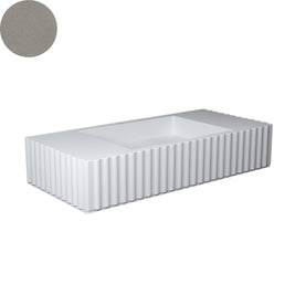 TULLE SINGLE BOWL WALL BASIN 1030X475X200MM NTH NOF