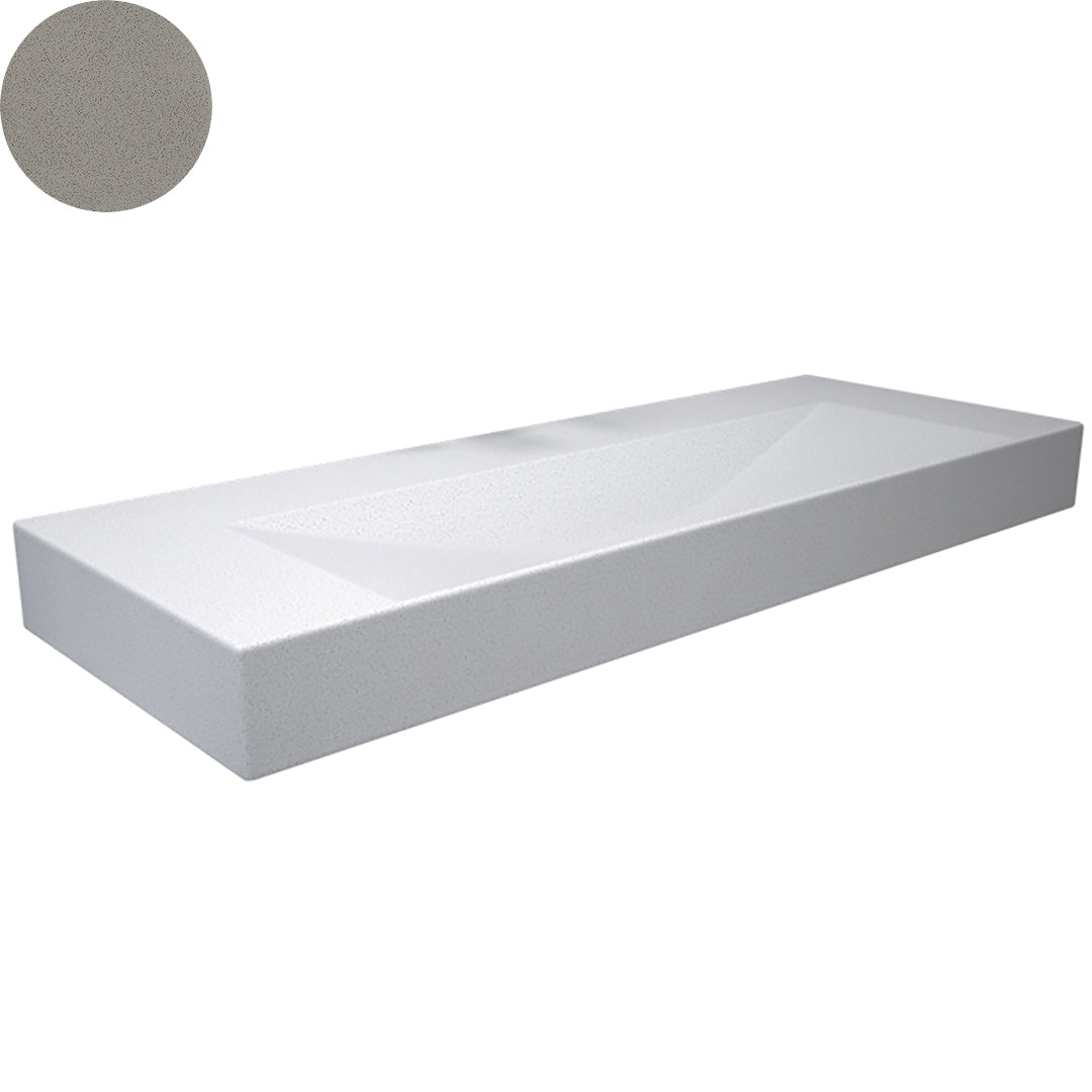 ALLEGRA WALL BASIN 1500X550X140MM NTH NOF