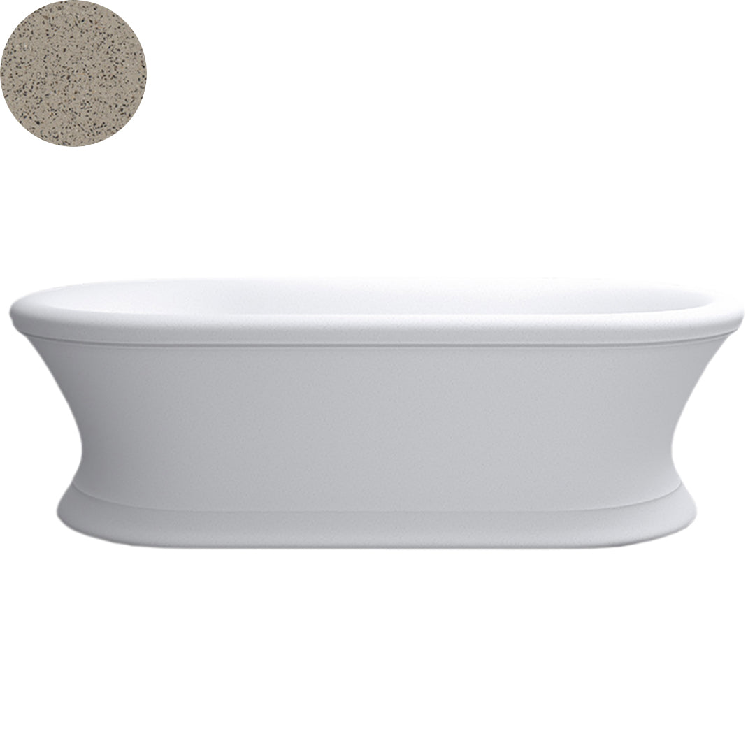 EMERALD FREESTANDING BATH 1750X850X570MM