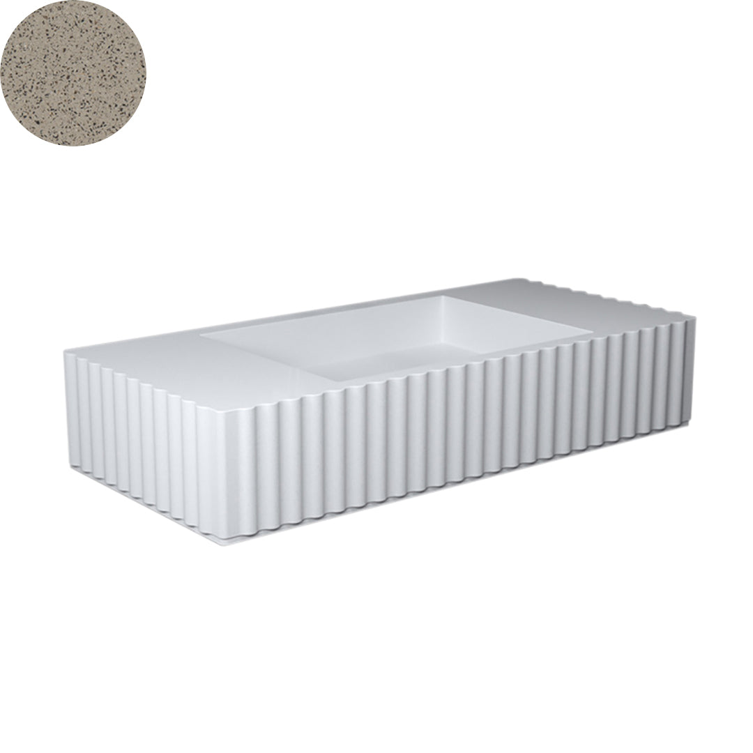 TULLE SINGLE BOWL WALL BASIN 1030X475X200MM NTH NOF