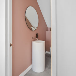 LUNAR FREESTANDING BASIN 400X400X850MM