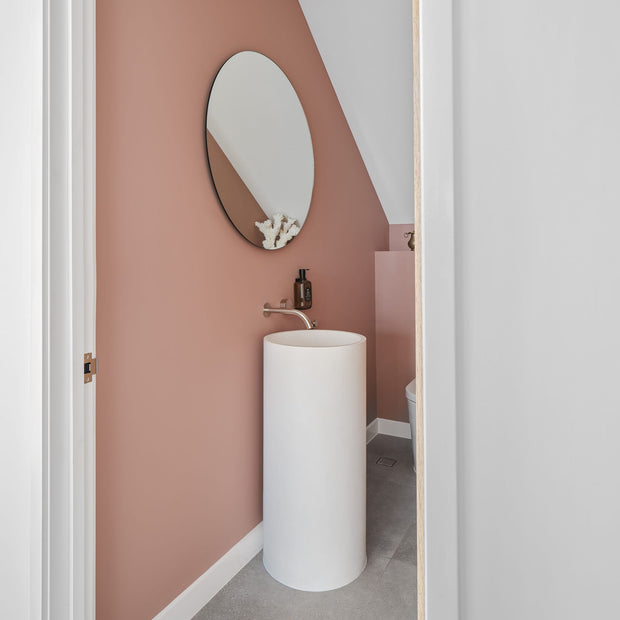 LUNAR FREESTANDING BASIN 400X400X850MM
