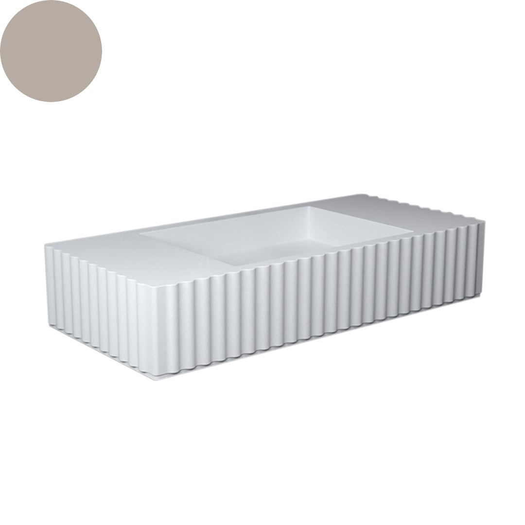 TULLE SINGLE BOWL WALL BASIN 1030X475X200MM NTH NOF
