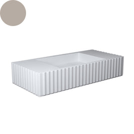 TULLE SINGLE BOWL WALL BASIN 1030X475X200MM NTH NOF