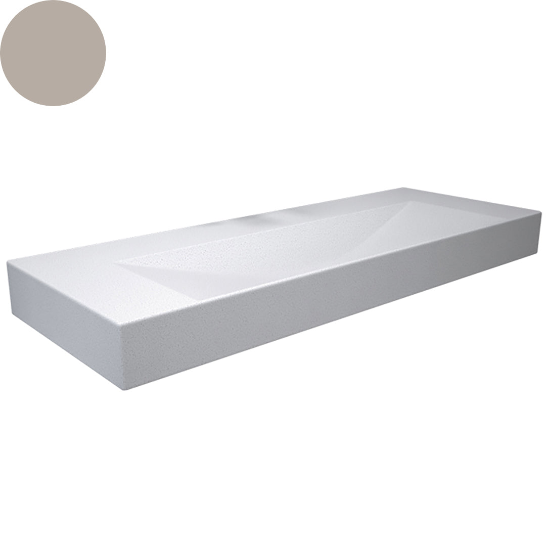 ALLEGRA WALL BASIN 1500X550X140MM NTH NOF