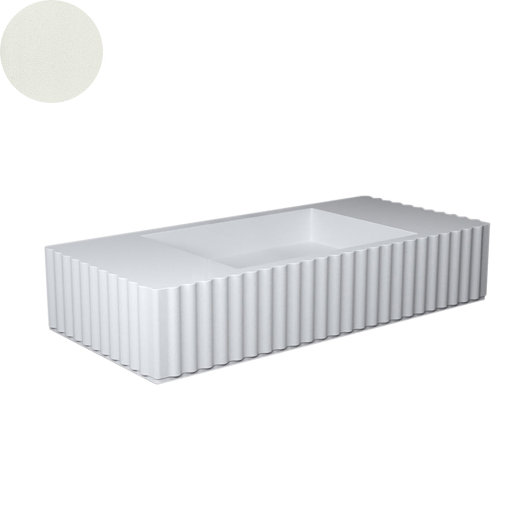TULLE SINGLE BOWL WALL BASIN 1030X475X200MM NTH NOF