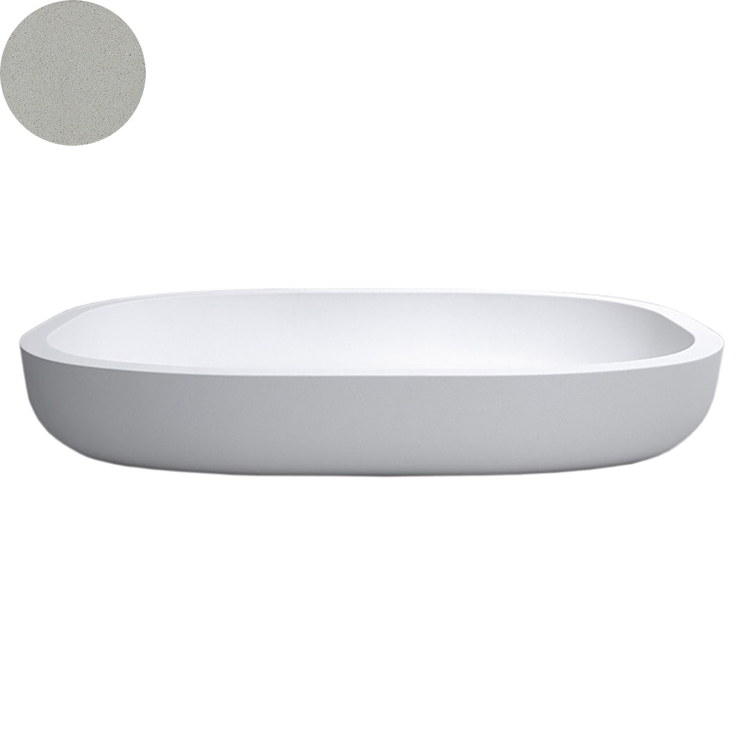 SUBLIME PETIT VESSEL BASIN 600X400X100MM NTH NOF