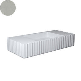 TULLE SINGLE BOWL WALL BASIN 1030X475X200MM NTH NOF