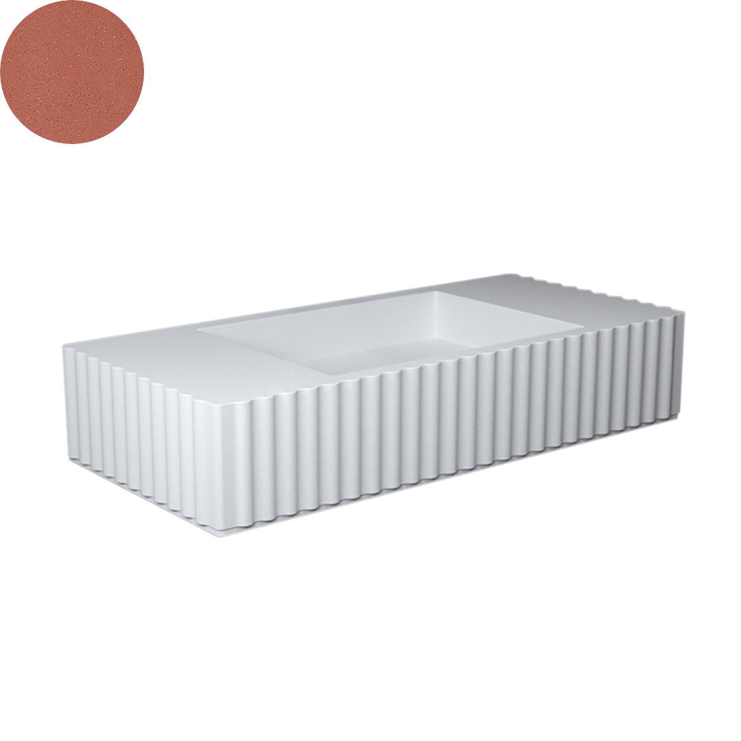 TULLE SINGLE BOWL WALL BASIN 1030X475X200MM NTH NOF