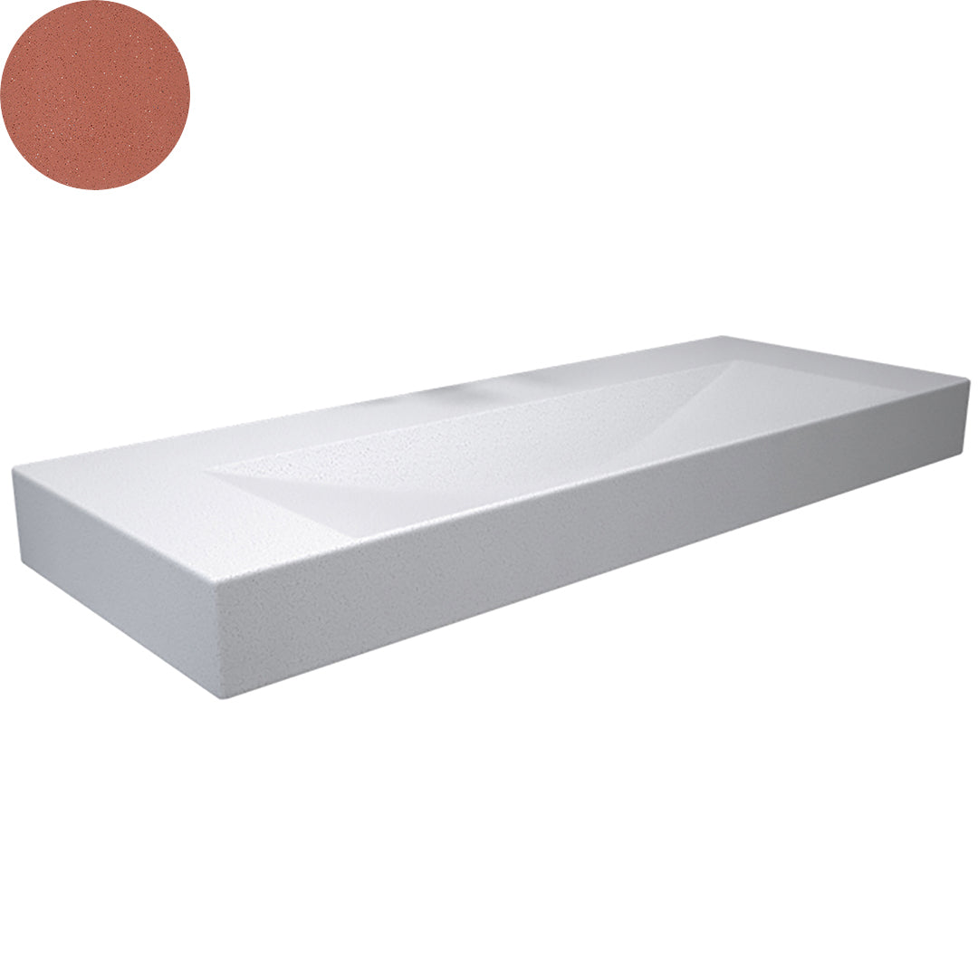 ALLEGRA WALL BASIN 1500X550X140MM NTH NOF