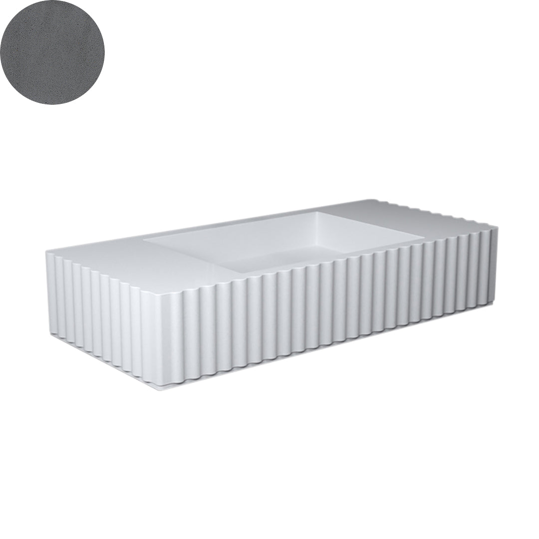 TULLE SINGLE BOWL WALL BASIN 1030X475X200MM NTH NOF