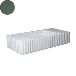 TULLE SINGLE BOWL WALL BASIN 1030X475X200MM NTH NOF
