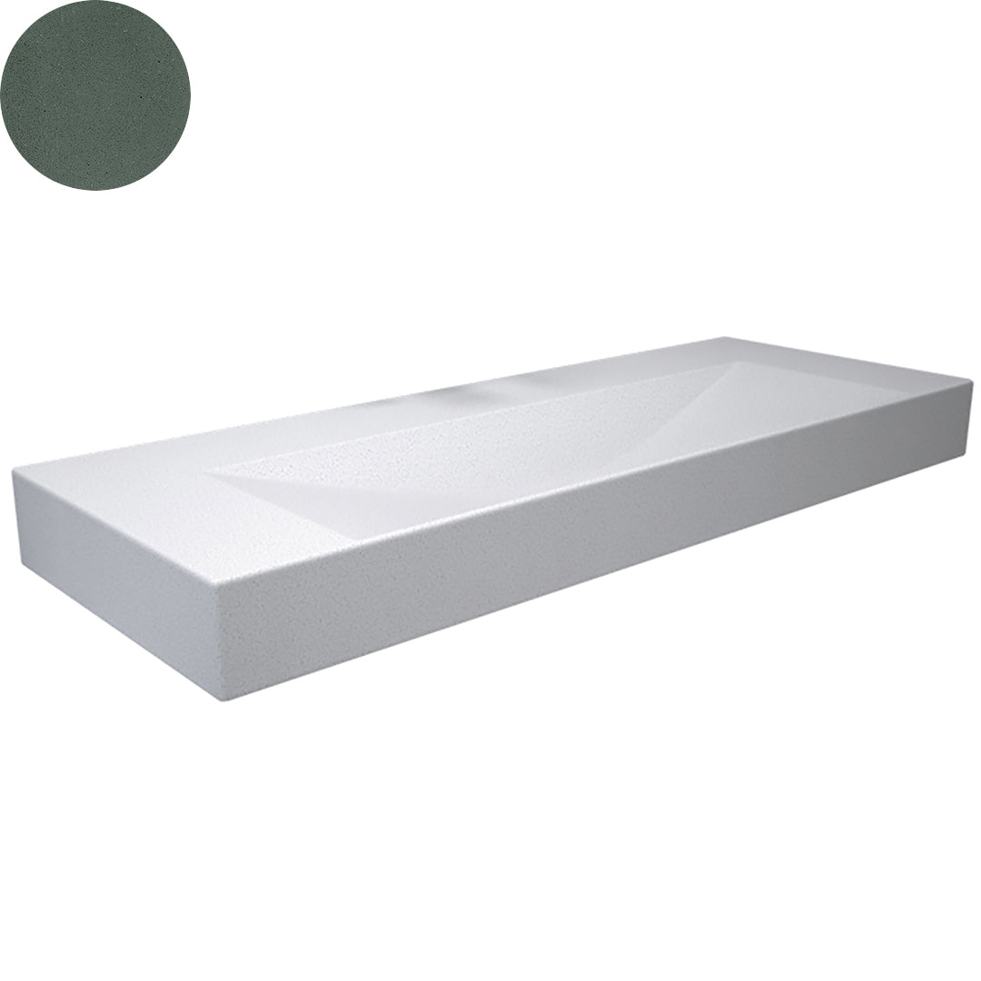 ALLEGRA WALL BASIN 1500X550X140MM NTH NOF