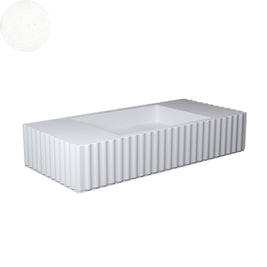 TULLE SINGLE BOWL WALL BASIN 1030X475X200MM NTH NOF