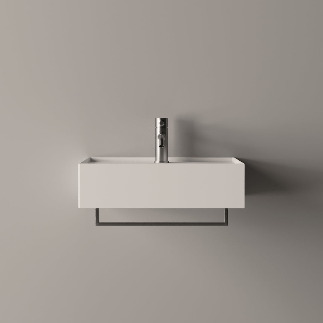 HIDE WALL BASIN 500X350X135MM 1TH NOF