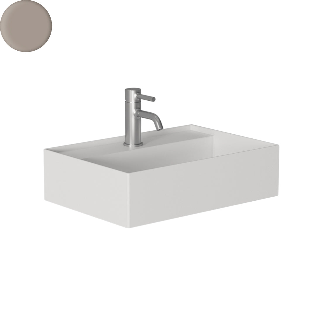 HIDE WALL BASIN 500X350X135MM 1TH NOF