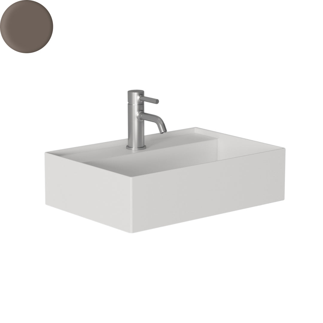 HIDE WALL BASIN 500X350X135MM 1TH NOF