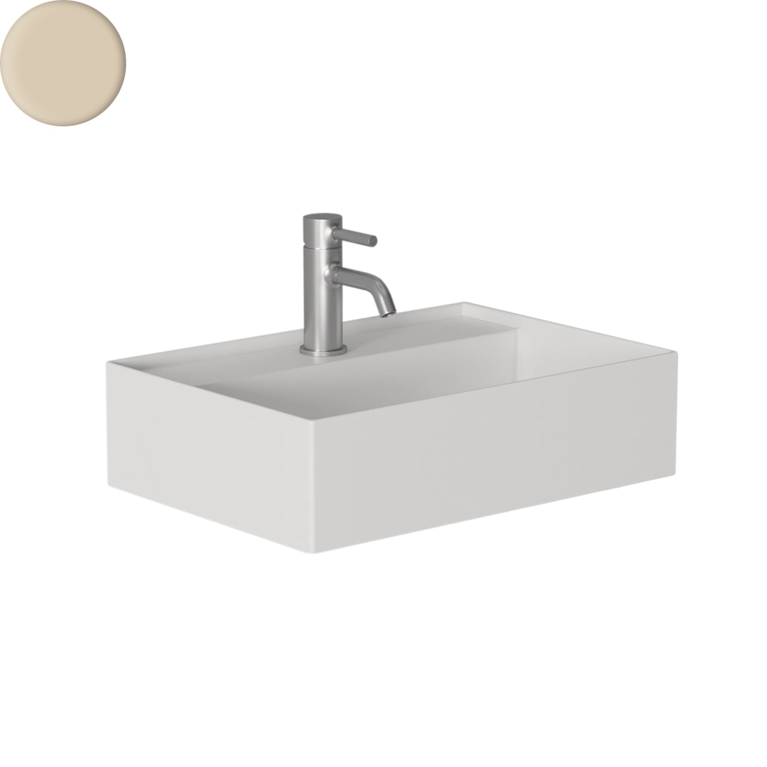 HIDE WALL BASIN 500X350X135MM 1TH NOF