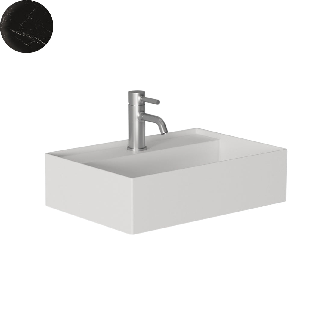 HIDE WALL BASIN 500X350X135MM 1TH NOF
