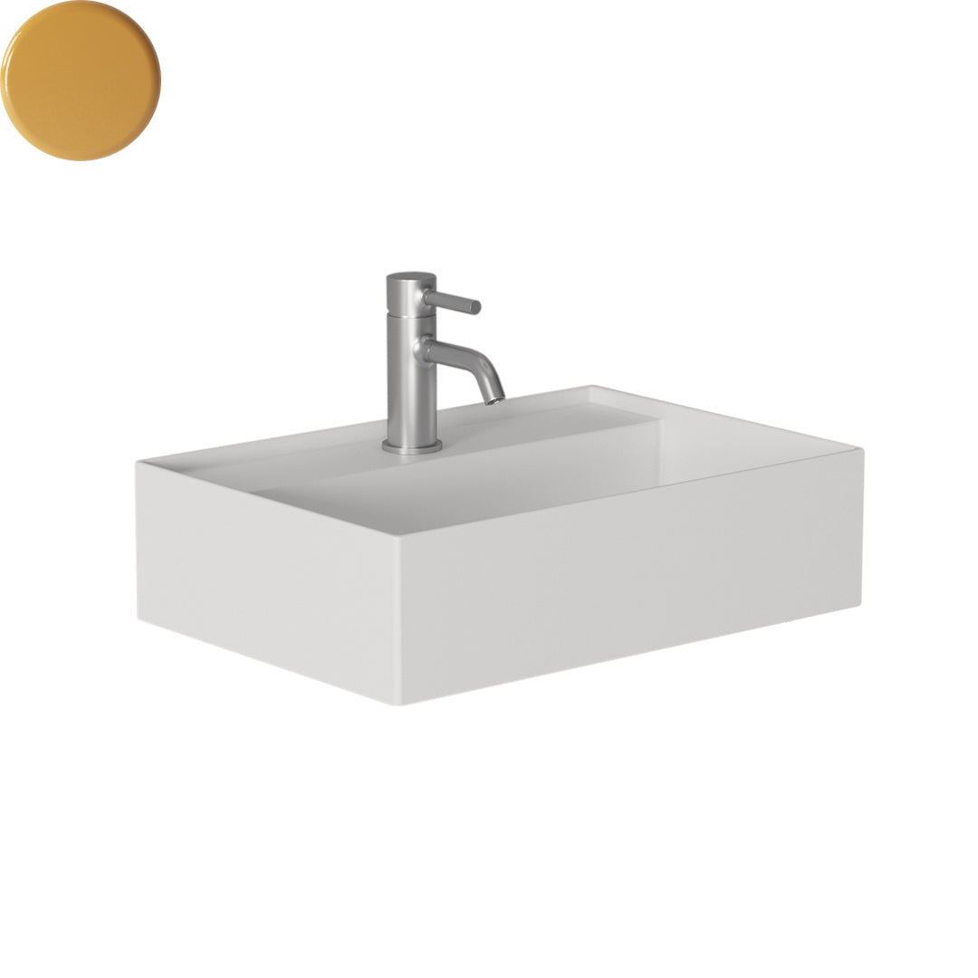 HIDE WALL BASIN 500X350X135MM 1TH NOF