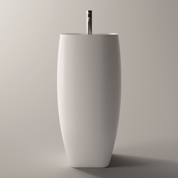 NUR FREESTANDING BASIN 475X475X910MM 1TH NOF