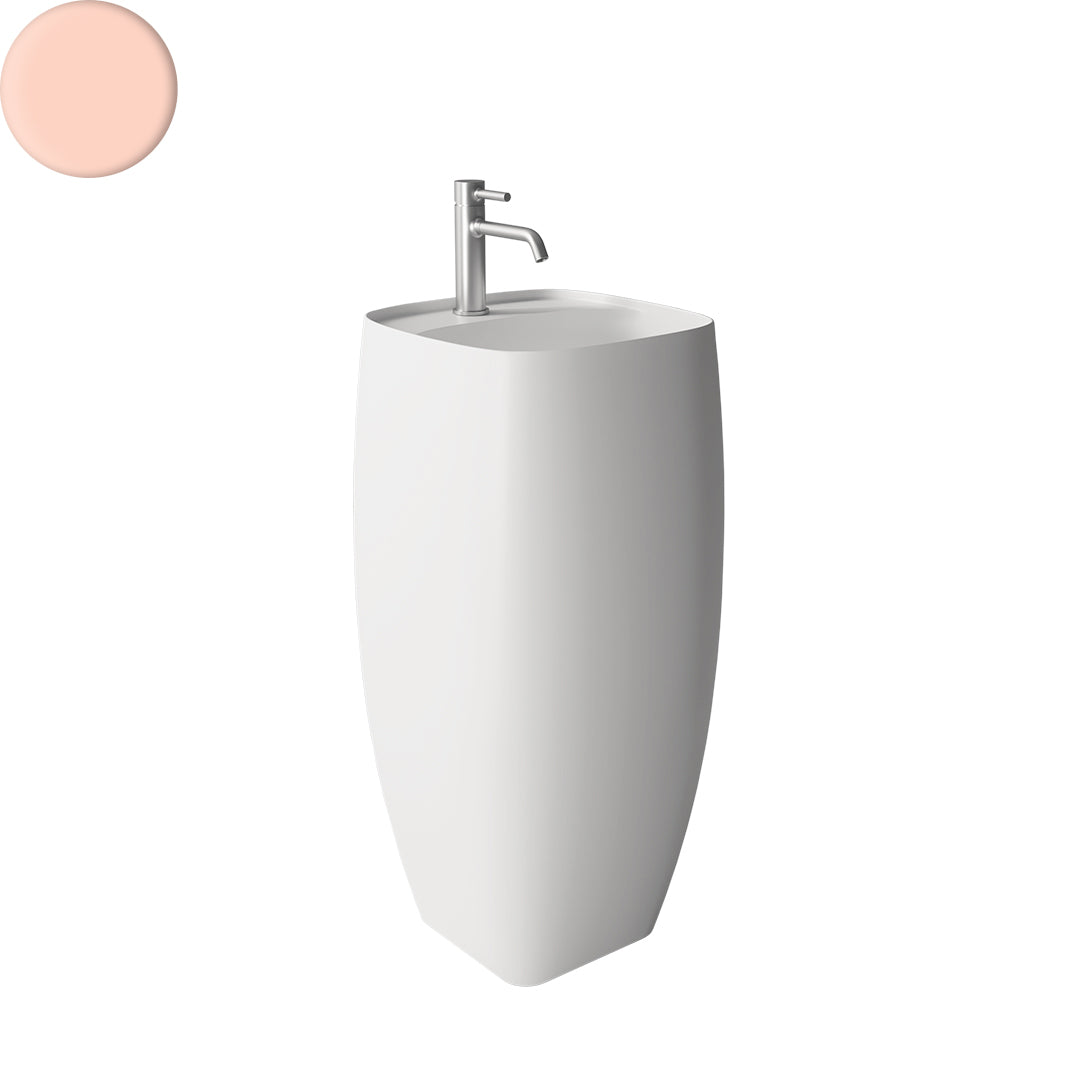 NUR FREESTANDING BASIN 475X475X910MM 1TH NOF