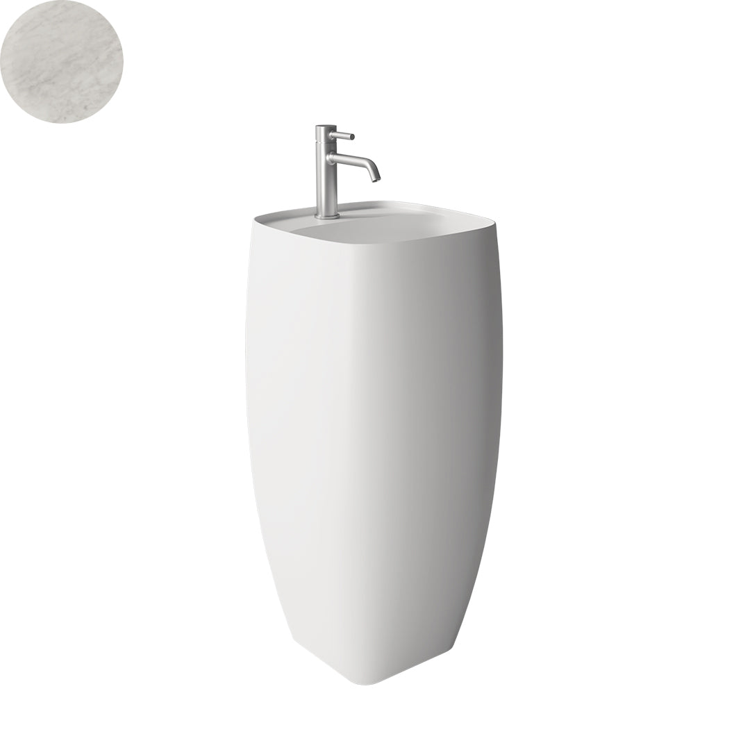 NUR FREESTANDING BASIN 475X475X910MM 1TH NOF