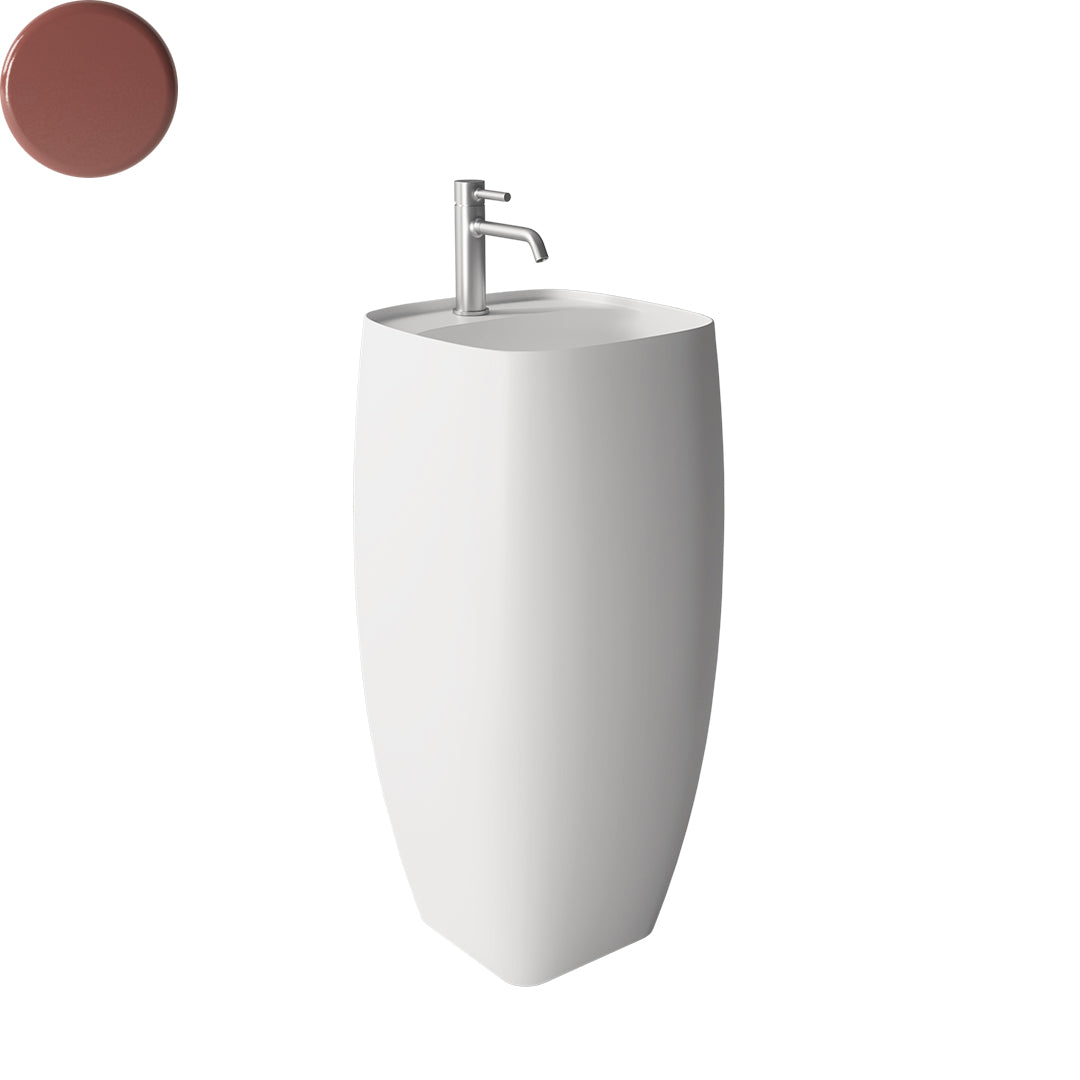 NUR FREESTANDING BASIN 475X475X910MM 1TH NOF