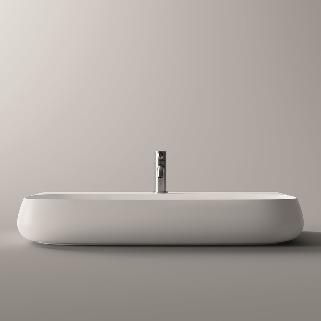 NUR WALL BASIN 900X450X140MM 1TH NOF