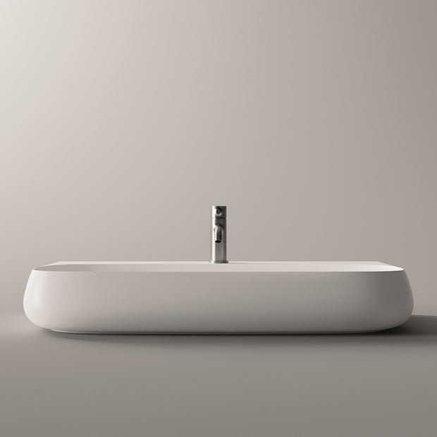 NUR WALL BASIN 900X450X140MM 1TH NOF