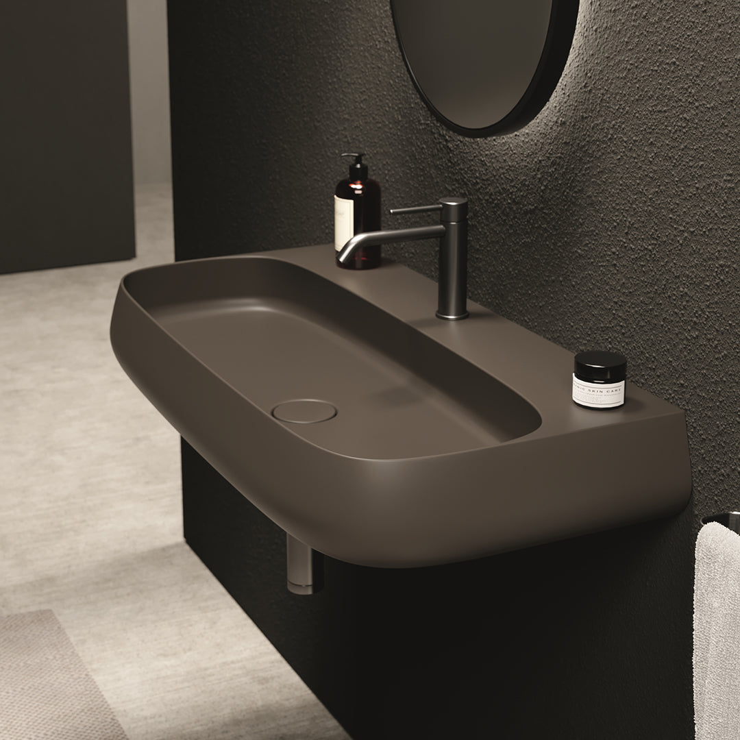 NUR WALL BASIN 900X450X140MM 1TH NOF