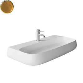 NUR WALL BASIN 900X450X140MM 1TH NOF