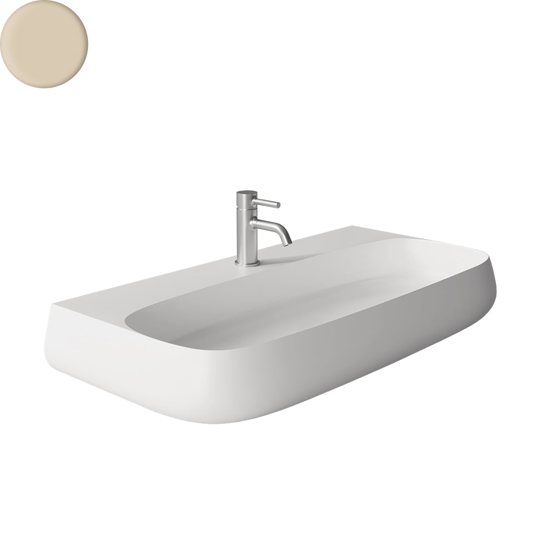 NUR WALL BASIN 900X450X140MM 1TH NOF