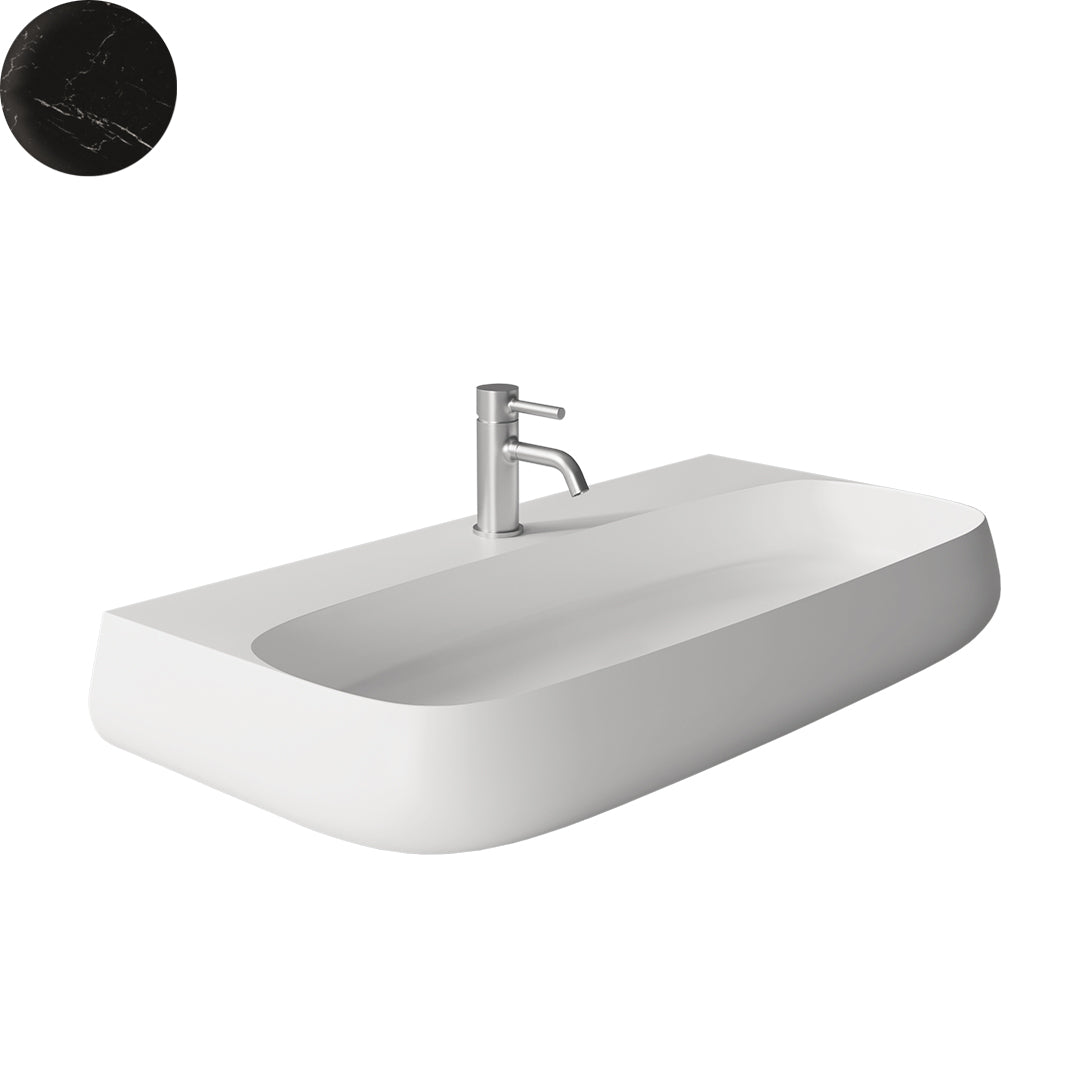 NUR WALL BASIN 900X450X140MM 1TH NOF