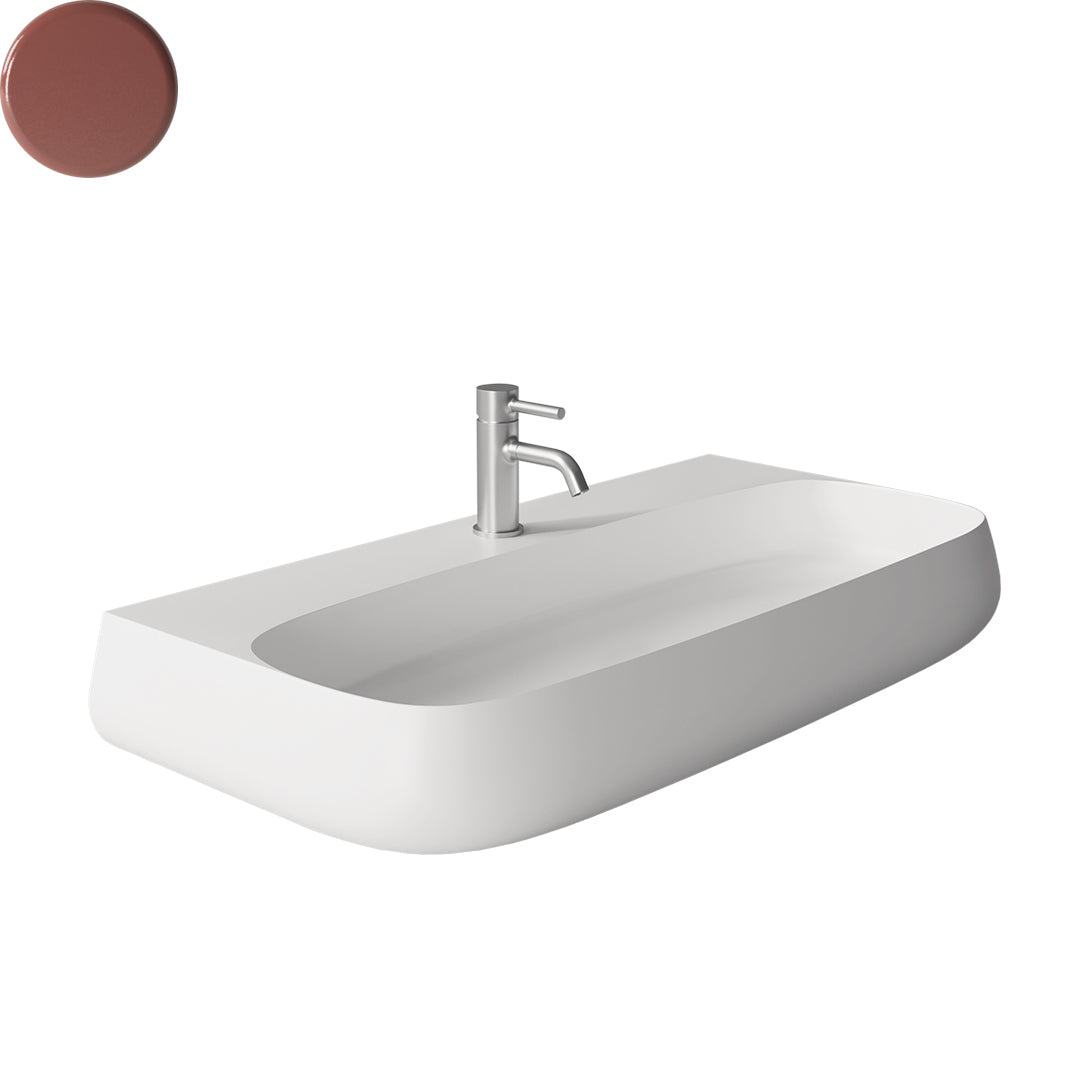 NUR WALL BASIN 900X450X140MM 1TH NOF