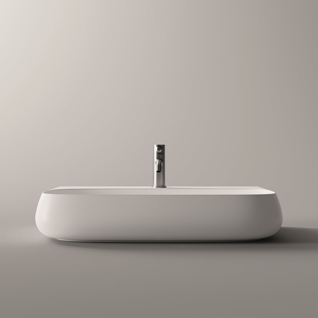 NUR WALL BASIN 750X450X140MM 1TH NOF