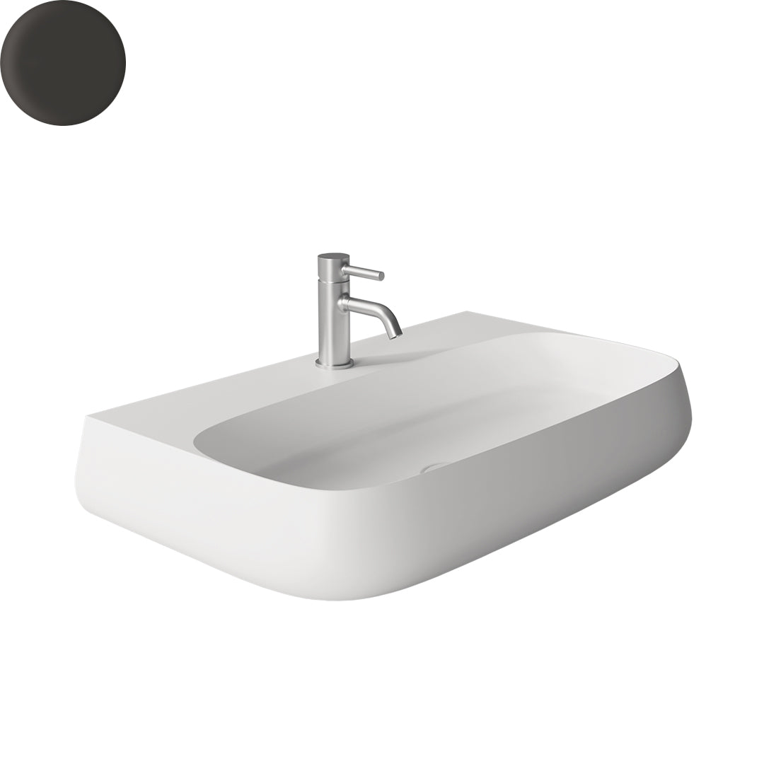 NUR WALL BASIN 750X450X140MM 1TH NOF
