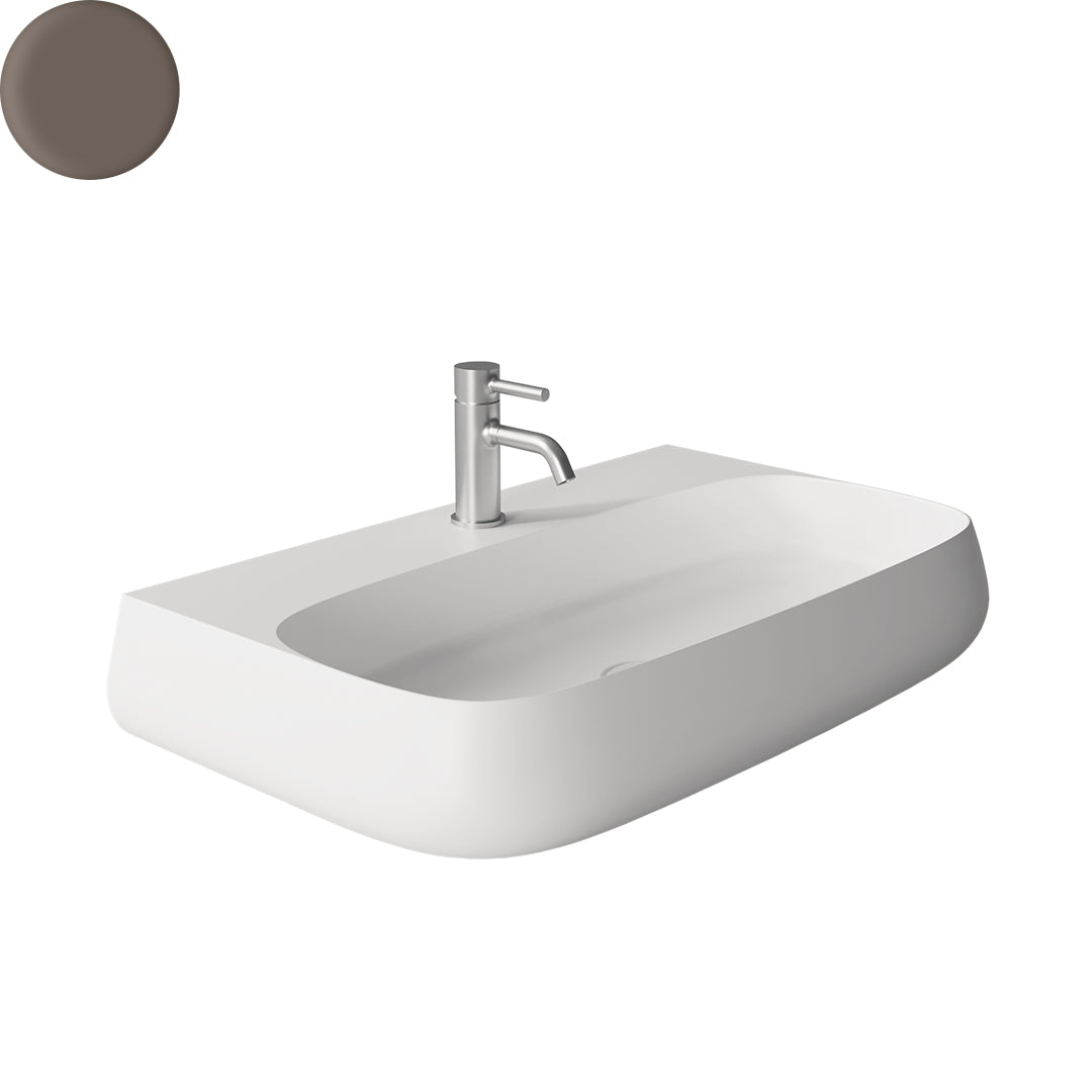 NUR WALL BASIN 750X450X140MM 1TH NOF