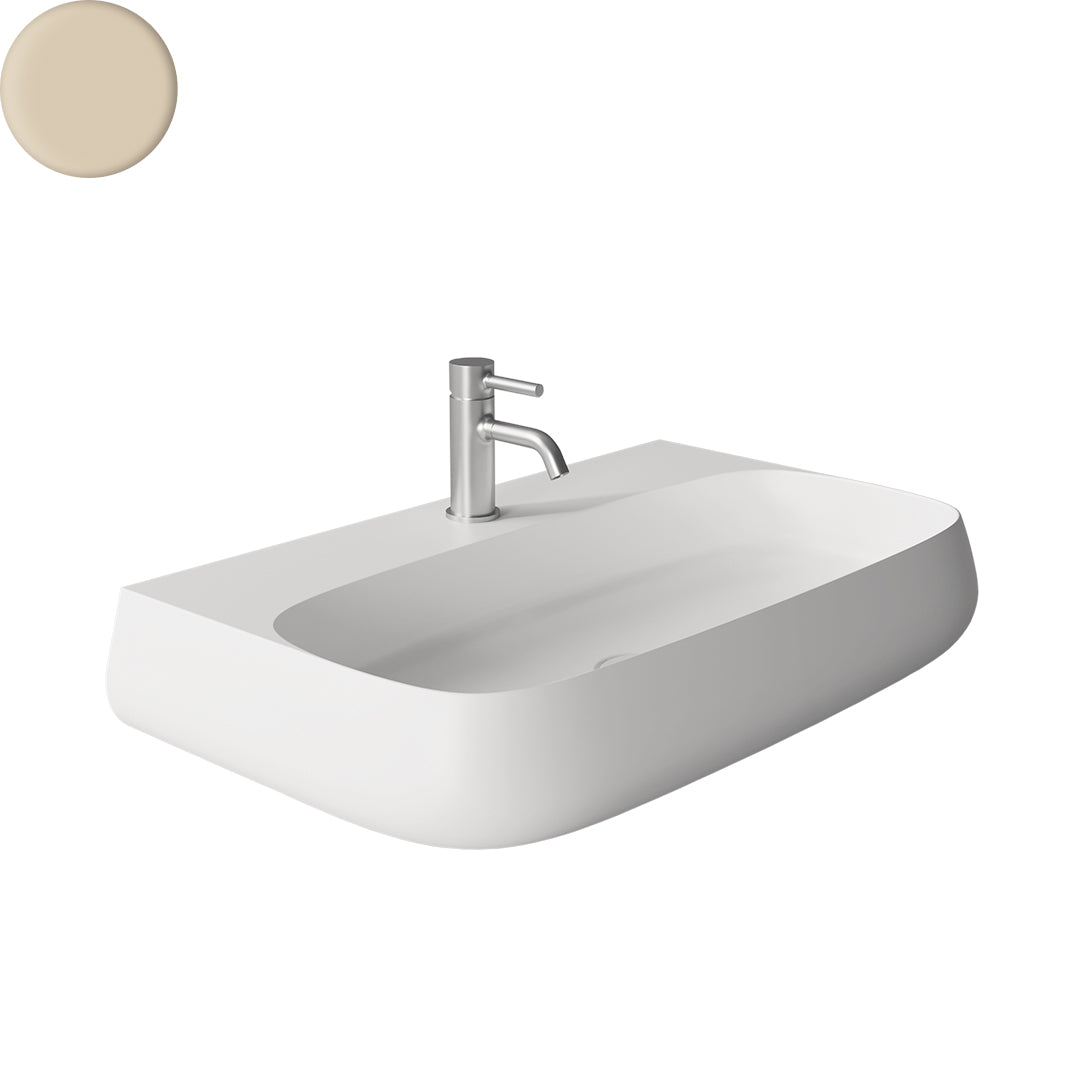 NUR WALL BASIN 750X450X140MM 1TH NOF