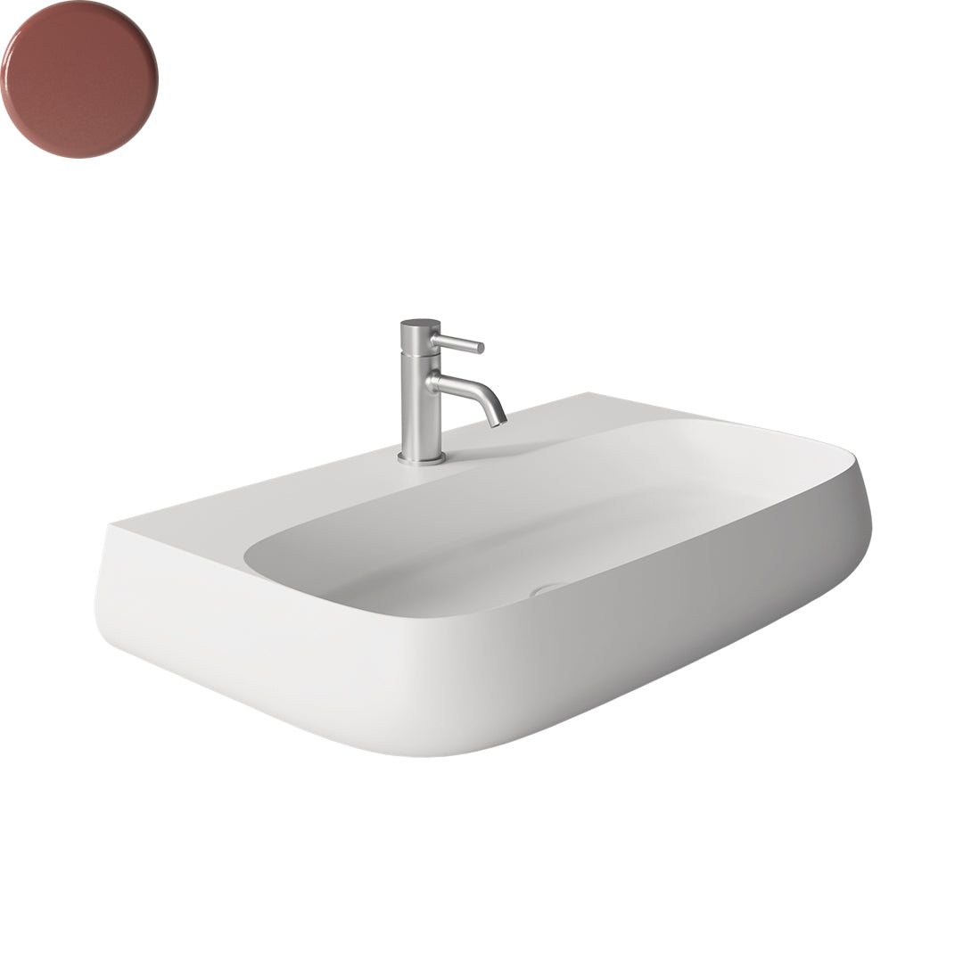 NUR WALL BASIN 750X450X140MM 1TH NOF