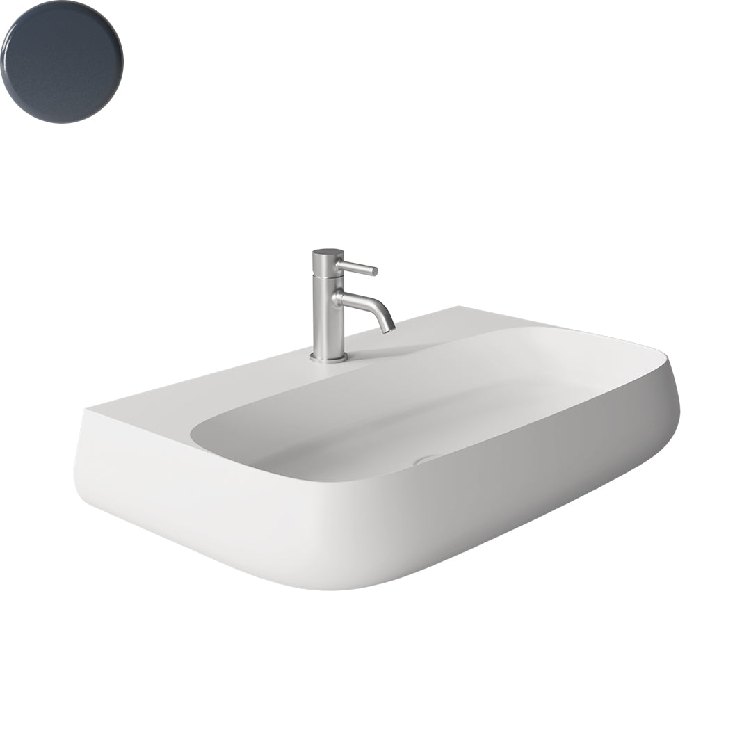 NUR WALL BASIN 750X450X140MM 1TH NOF