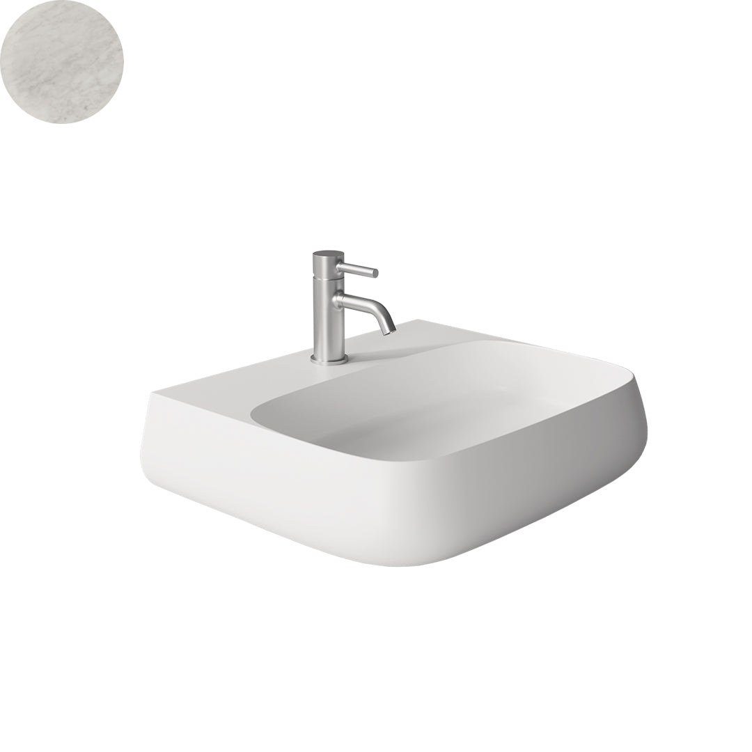 NUR WALL BASIN 550X450X140MM 1TH NOF