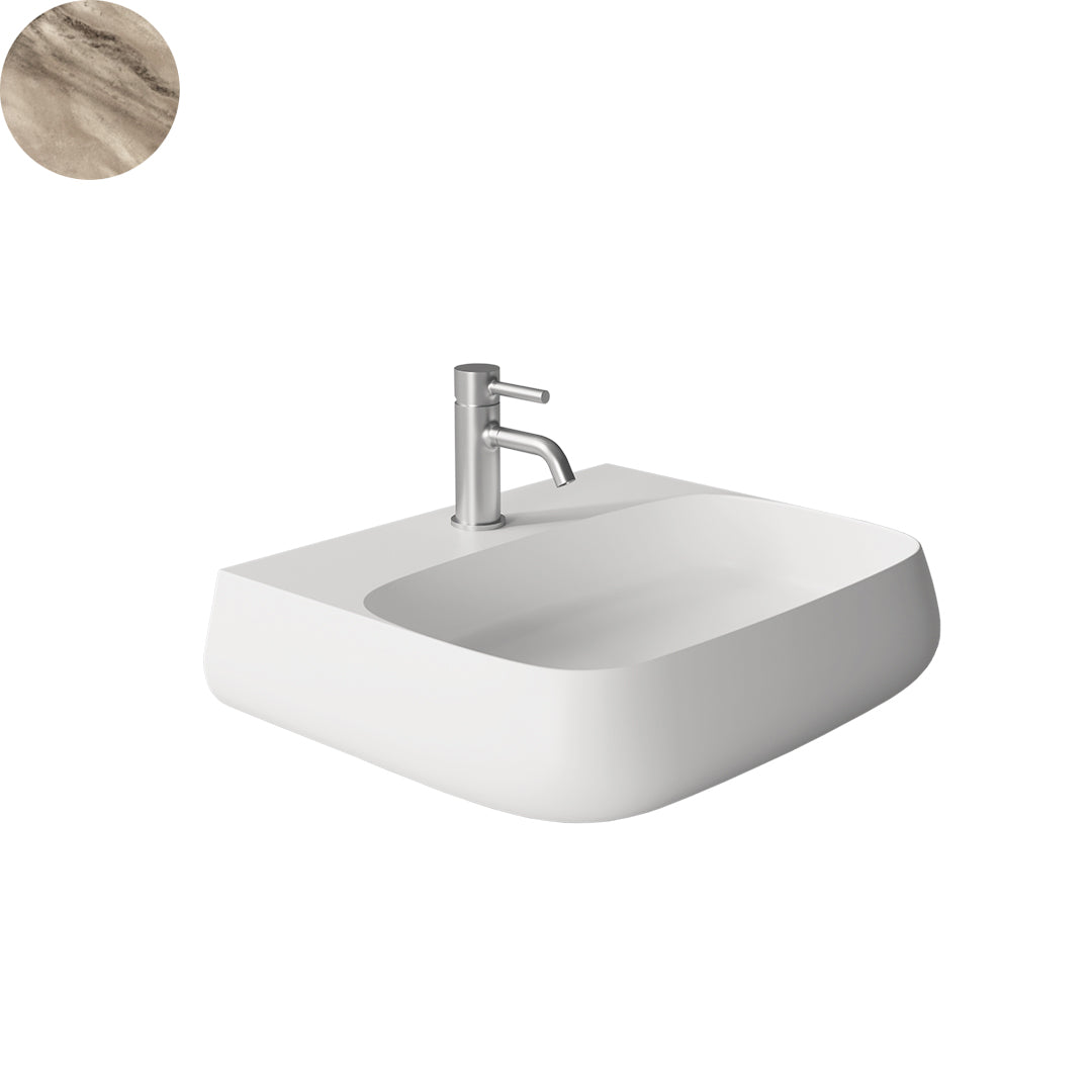 NUR WALL BASIN 550X450X140MM 1TH NOF