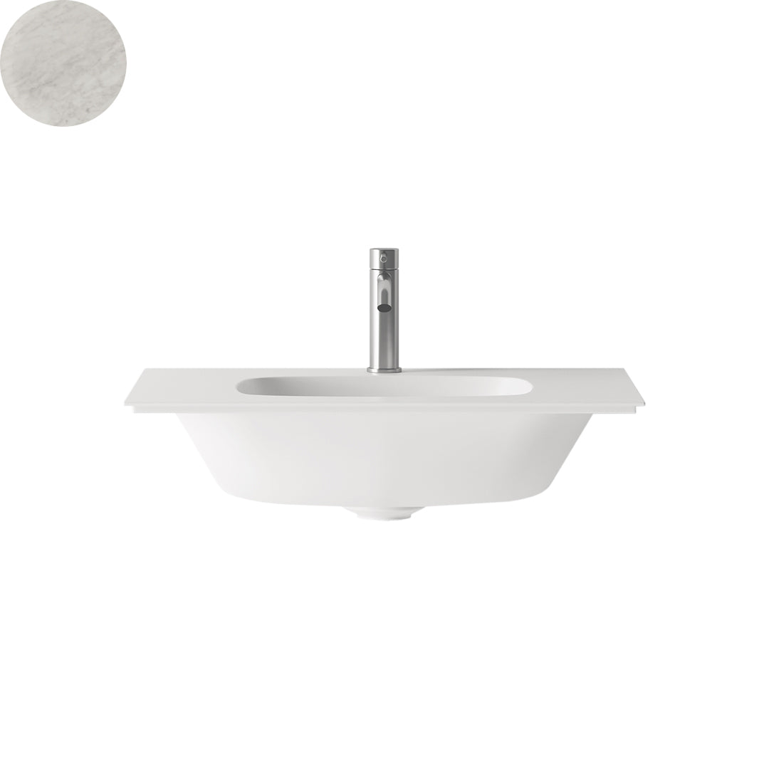 NUR WALL BASIN 620X460X162MM 1TH NOF