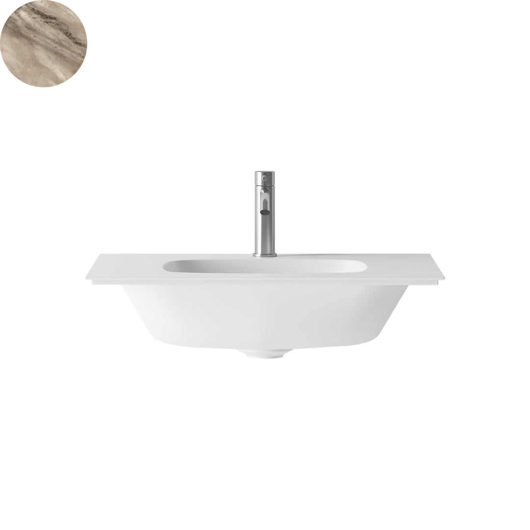 NUR WALL BASIN 620X460X162MM 1TH NOF