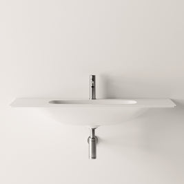 NUR WALL BASIN 1020X460X167MM 1TH NOF