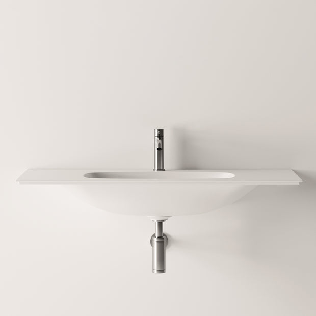 NUR WALL BASIN 1020X460X167MM 1TH NOF